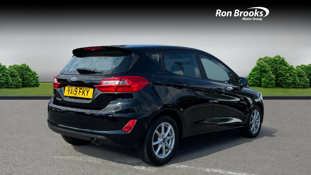 Ford Fiesta 1.0T Ecoboost Zetec Euro 6 YA19FKY Black #2