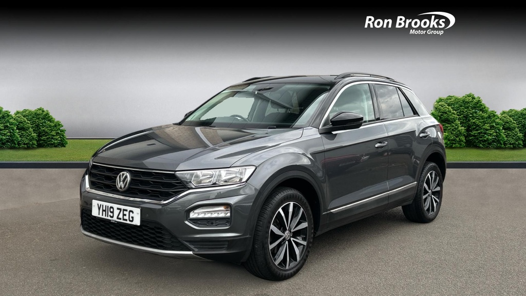 Volkswagen T-Roc 1.0 Tsi Design Euro 6 Ss Grey #3