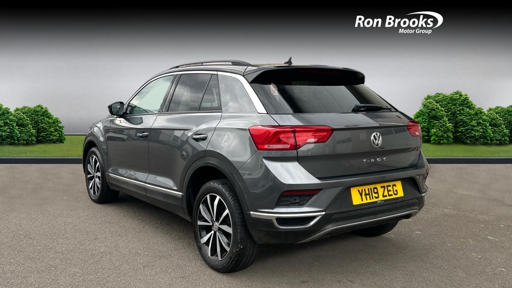 Volkswagen T-Roc 1.0 Tsi Design Euro 6 Ss Grey #4