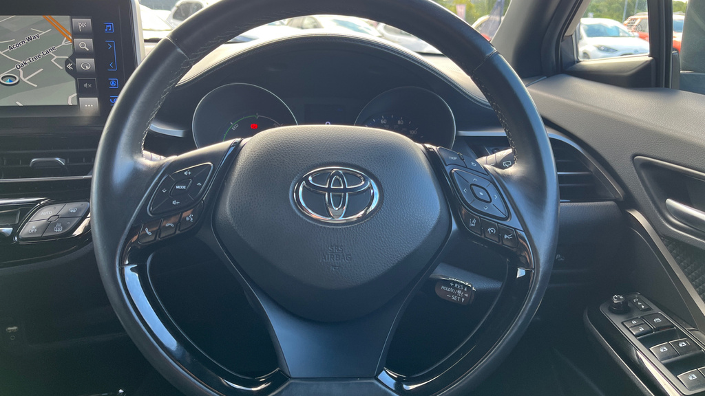 Toyota C-Hr 1.8 Hybrid Design Cvt Leather Silver #10