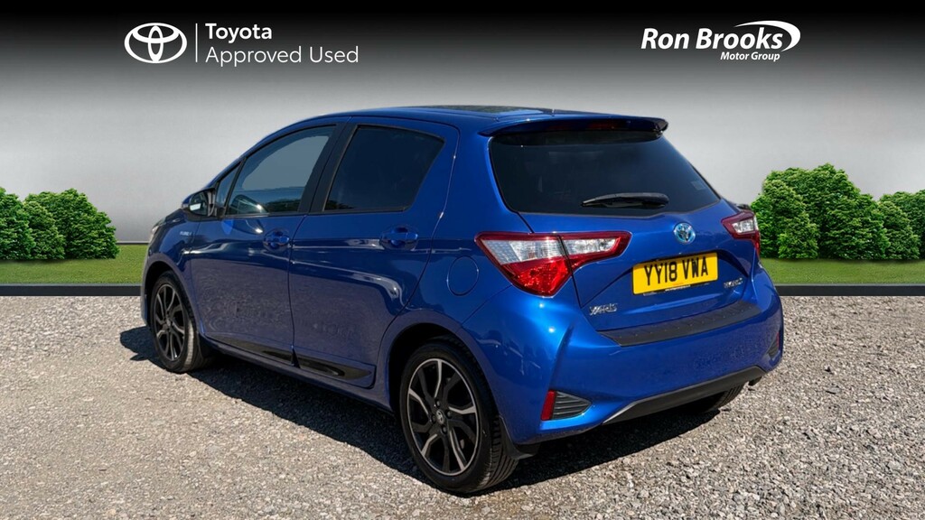 Toyota Yaris 1.5 Vvt-h Design E-cvt Eur Blue #4