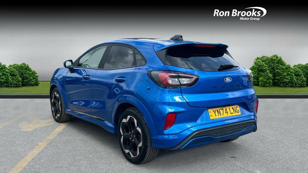 Ford Puma 1.0T Ecoboost Mhev St-line YN74LNG Blue #4