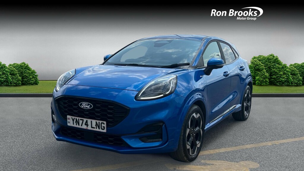Ford Puma 1.0T Ecoboost Mhev St-line YN74LNG Blue #3