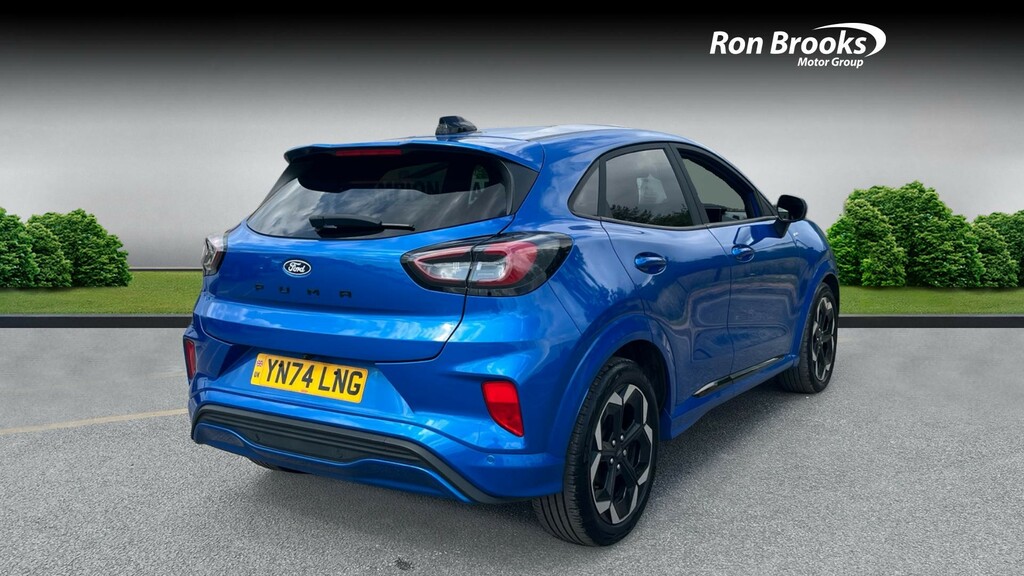 Ford Puma 1.0T Ecoboost Mhev St-line YN74LNG Blue #2
