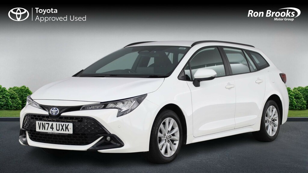 Toyota Corolla 1.8 Vvt-h Icon Touring Spo VN74UXK White #3