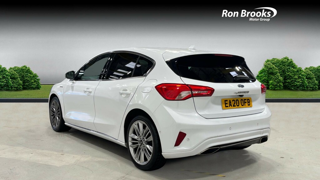 Ford Focus 1.0T Ecoboost Vignale White #4