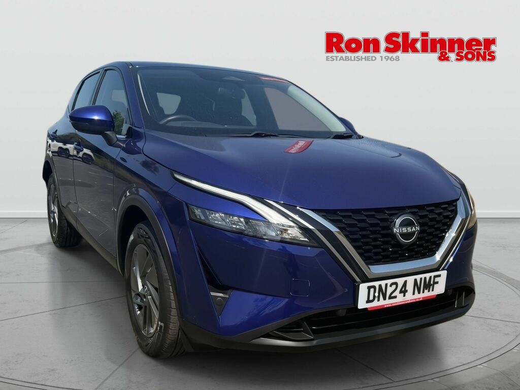 Nissan Qashqai 1.3 Dig-t Mhev Acenta Premium Suv Hybri DN24NMF Blue