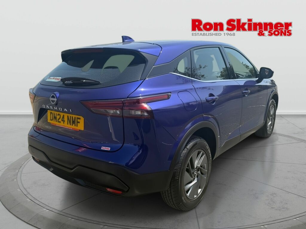 Nissan Qashqai 1.3 Dig-t Mhev Acenta Premium Suv Hybri DN24NMF Blue #4