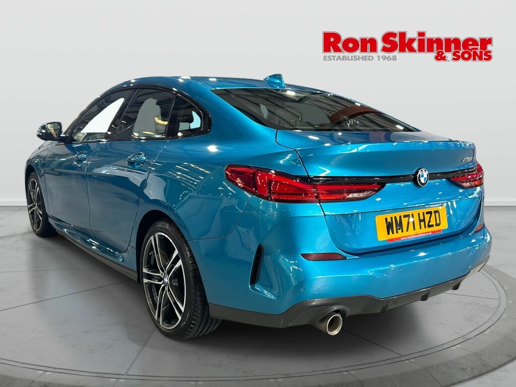 BMW 2 Series Gran Coupe 1.5 218I M Sport Saloon Dct Euro 6 Ss WM71HZD Blue #3