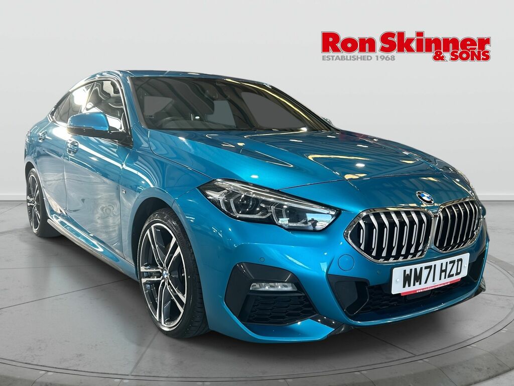 BMW 2 Series Gran Coupe 1.5 218I M Sport Saloon Dct Euro 6 Ss WM71HZD Blue