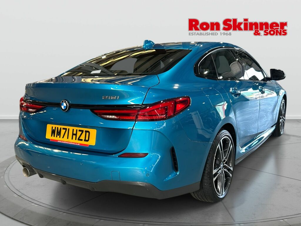 BMW 2 Series Gran Coupe 1.5 218I M Sport Saloon Dct Euro 6 Ss WM71HZD Blue #4