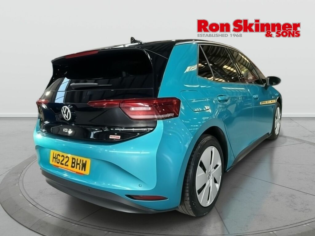 Volkswagen ID.3 Pro Performance 58Kwh Max Hatchback A HG22BHW Blue #3