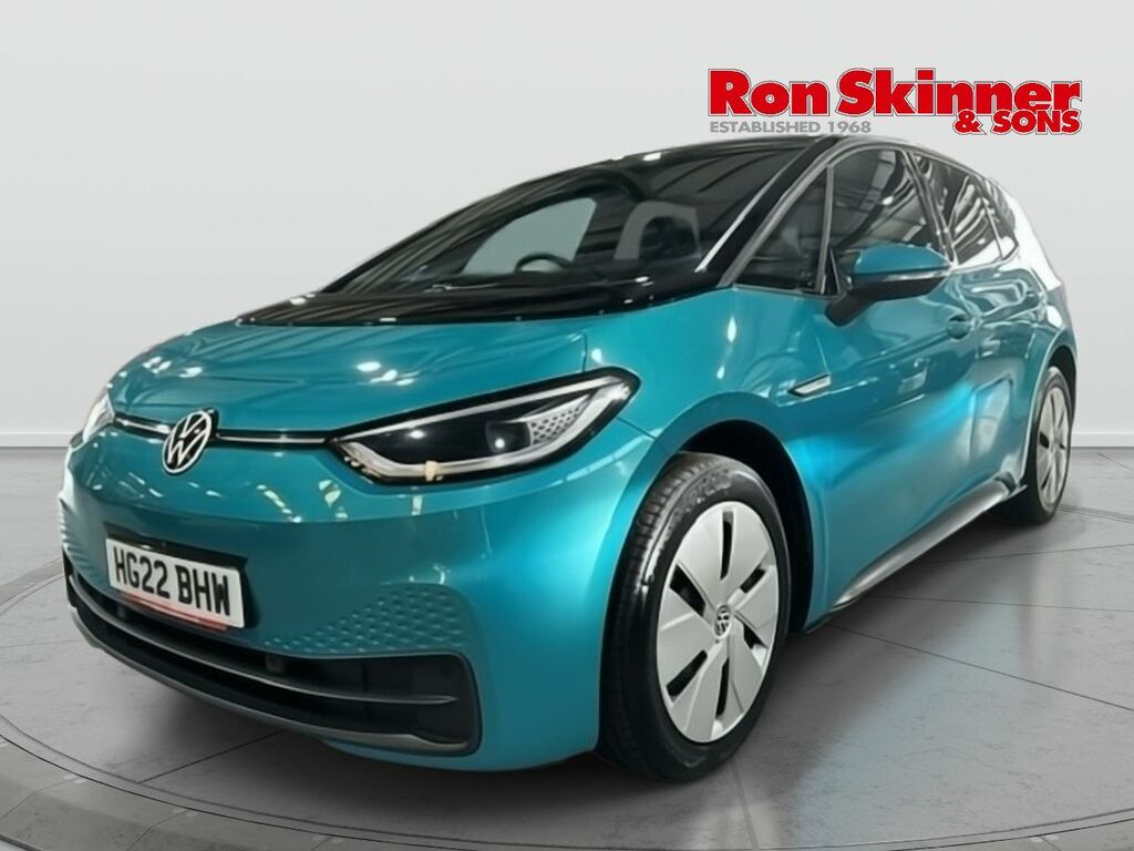 Volkswagen ID.3 Pro Performance 58Kwh Max Hatchback A HG22BHW Blue #2
