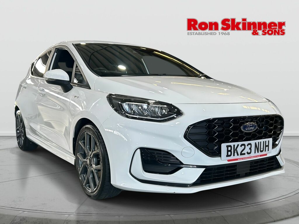 Ford Fiesta 1.0T Ecoboost Mhev St-line Edition Hatchback P White