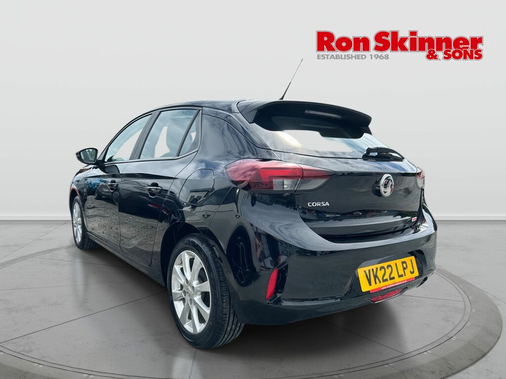 Vauxhall Corsa 1.2 Se Edition Hatchback Euro 6 VK22LPJ Black #3