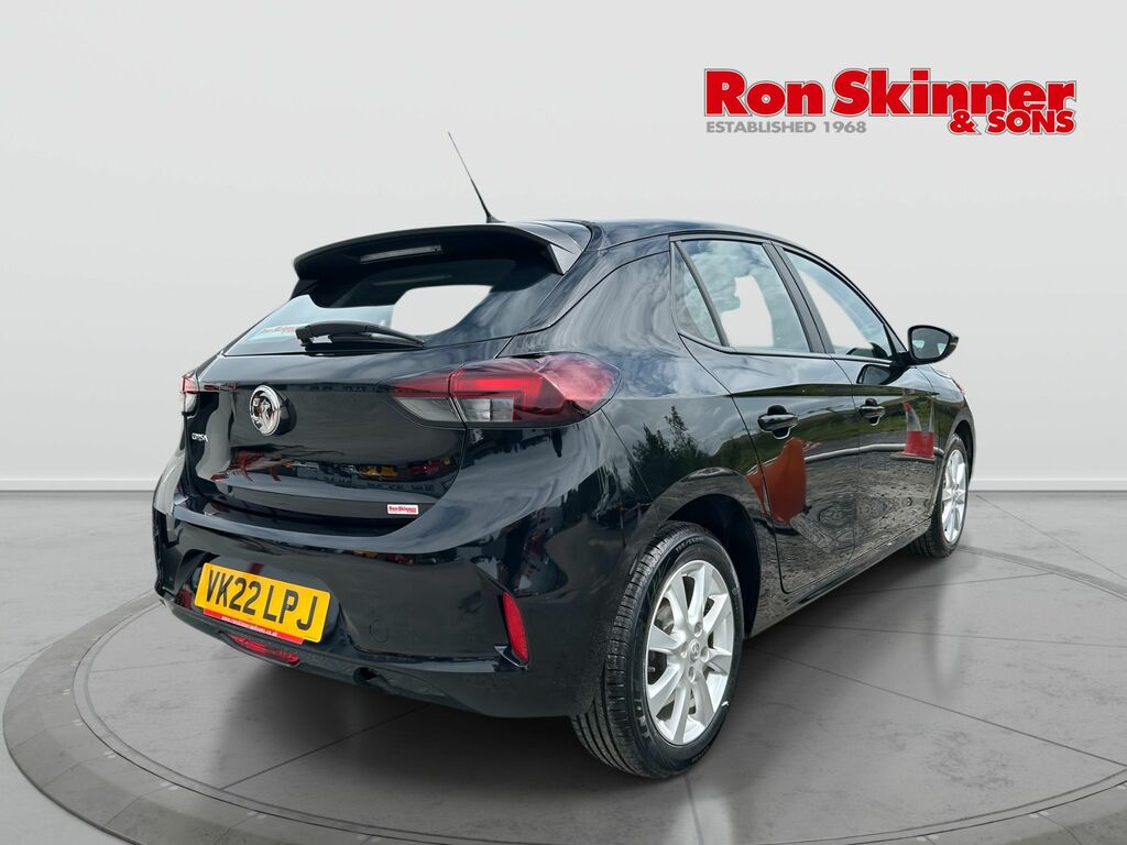 Vauxhall Corsa 1.2 Se Edition Hatchback Euro 6 VK22LPJ Black #4