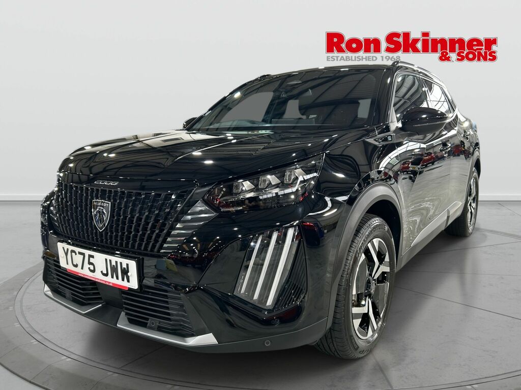 Peugeot e-2008 54Kwh Gt Suv 7Kw Charger 156 YC75JWW Black #2
