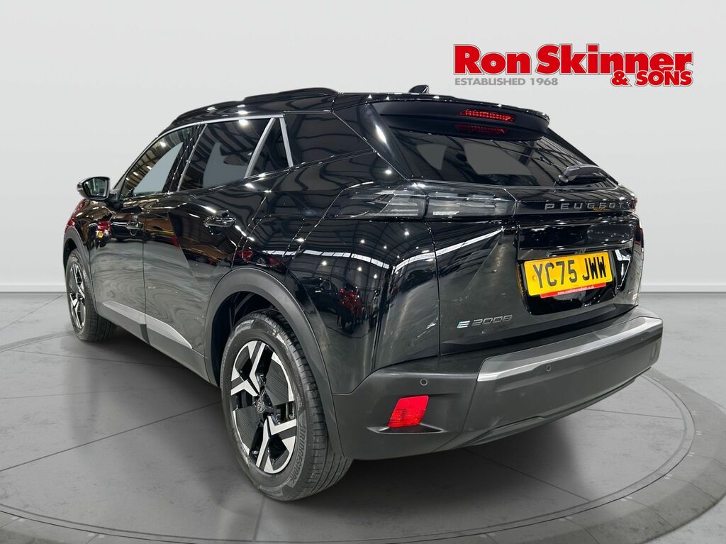 Peugeot e-2008 54Kwh Gt Suv 7Kw Charger 156 YC75JWW Black #3