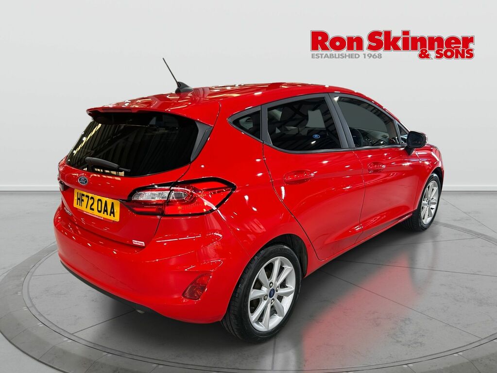 Ford Fiesta 1.0T Ecoboost Trend Hatchback Eu HF72OAA Red #4