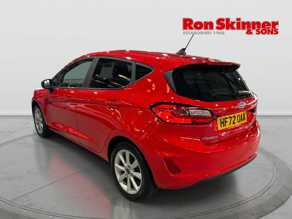 Ford Fiesta 1.0T Ecoboost Trend Hatchback Eu HF72OAA Red #3