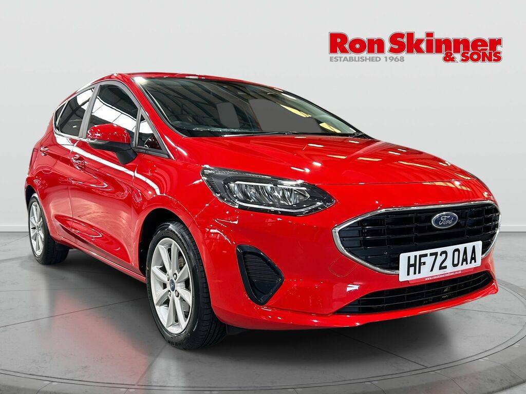 Ford Fiesta 1.0T Ecoboost Trend Hatchback Eu Red