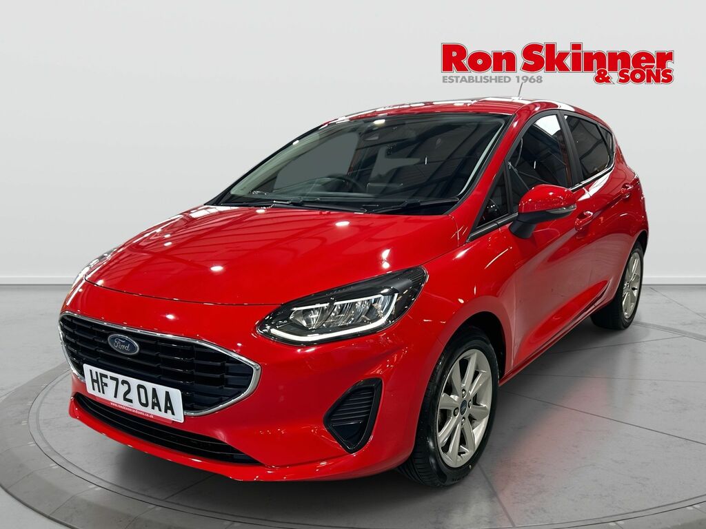 Ford Fiesta 1.0T Ecoboost Trend Hatchback Eu HF72OAA Red #2