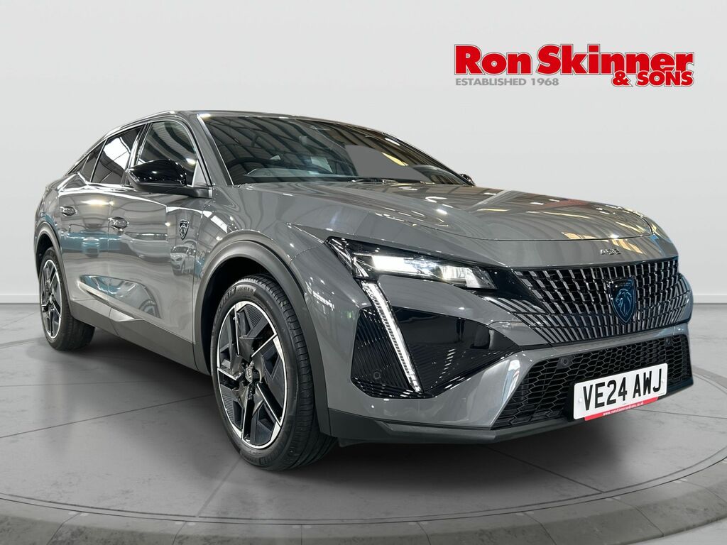 Peugeot 408 1.2 Puretech Gt Fastback Eat Euro 6 S VE24AWJ Grey