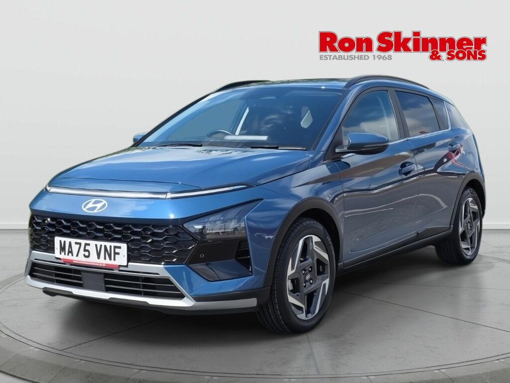 Hyundai Bayon 1.0 T-gdi Premium Suv Euro 6 S MA75VNF Blue #2