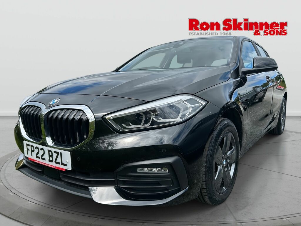BMW 1 Series 1.5 116D Se Lcp Hatchback Dct Euro 6 FP22BZL Black #2