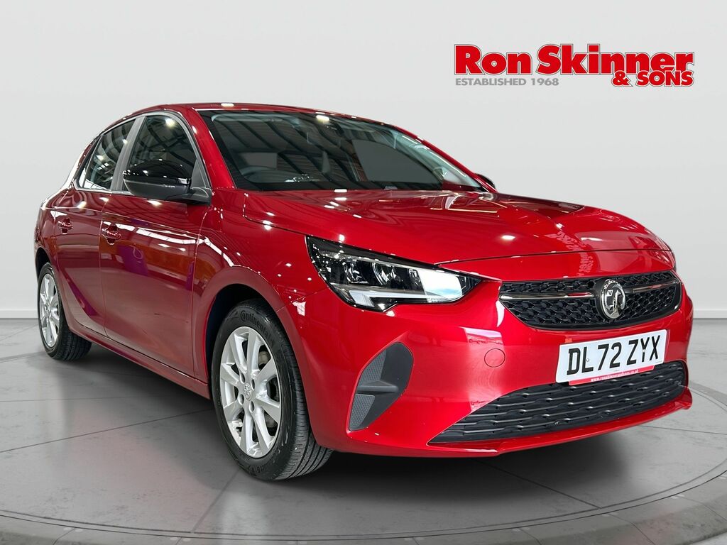 Vauxhall Corsa 1.2 Design Hatchback Euro 6 75 Red