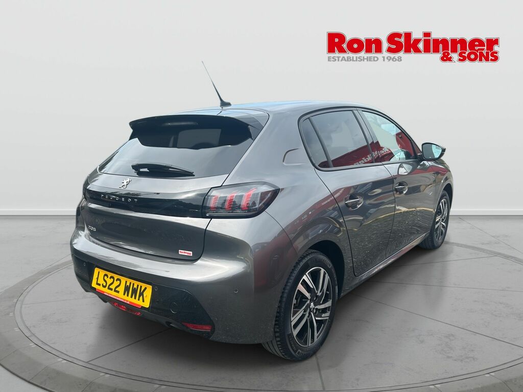 Peugeot 208 1.5 Bluehdi Allure Premium Hatchback Ma LS22WWK Grey #4