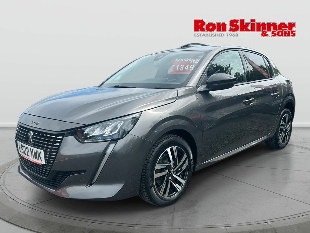 Peugeot 208 1.5 Bluehdi Allure Premium Hatchback Ma LS22WWK Grey #2