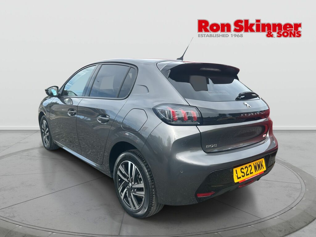 Peugeot 208 1.5 Bluehdi Allure Premium Hatchback Ma LS22WWK Grey #3