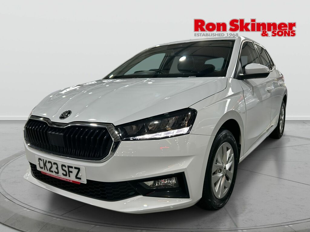 Skoda Fabia 1.0 Tsi Se Comfort Hatchback Eur CK23SFZ White #2