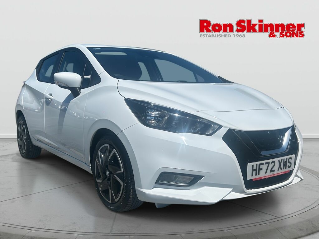 Nissan Micra 1.0 Ig-t Acenta Hatchback Euro 6 White