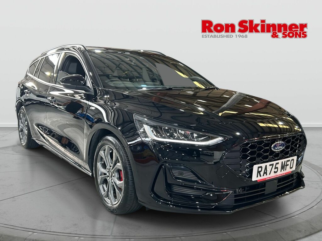 Ford Focus 1.0T Ecoboost Mhev St-line Estate Hybri Black