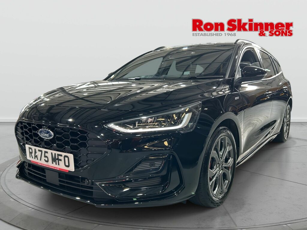 Ford Focus 1.0T Ecoboost Mhev St-line Estate Hybri RA75MFO Black #2