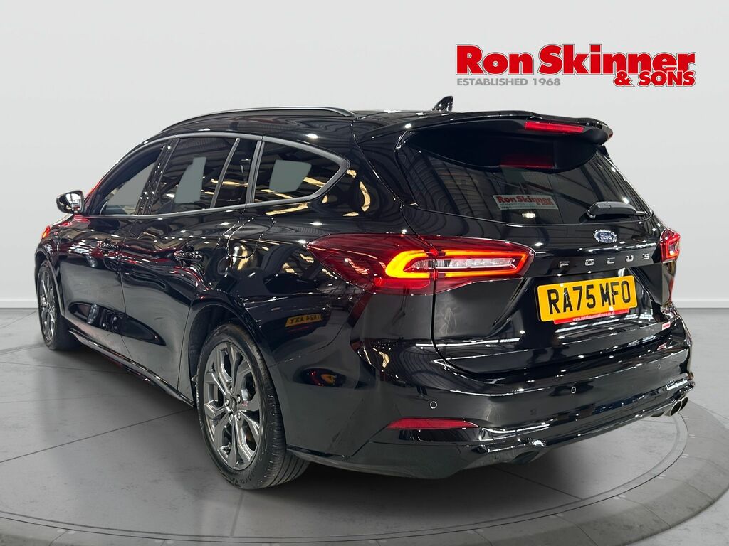Ford Focus 1.0T Ecoboost Mhev St-line Estate Hybri RA75MFO Black #3