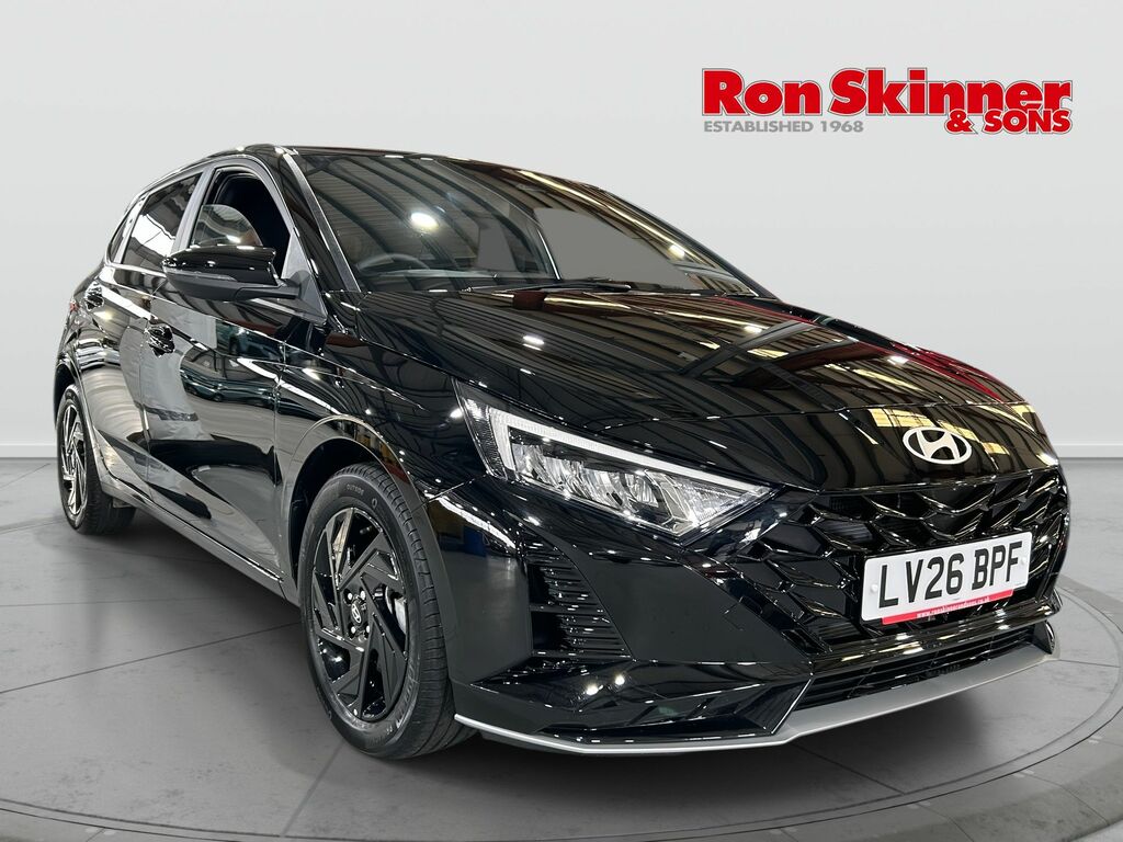 Hyundai I20 1.0 T-gdi Black Line Hatchback E Black