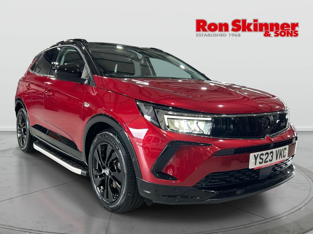 Vauxhall Grandland 1.2 Turbo Gs Suv Euro 6 Ss 1 Red