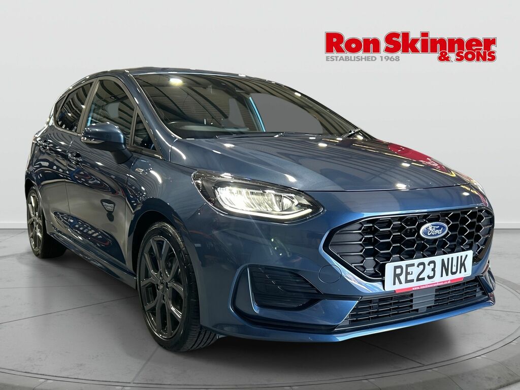 Ford Fiesta 1.0T Ecoboost St-line Hatchback Blue