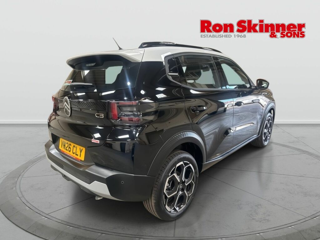 Citroen C3 1.2 Hybrid Plus Hatchback Hybrid E-dsc Black #4