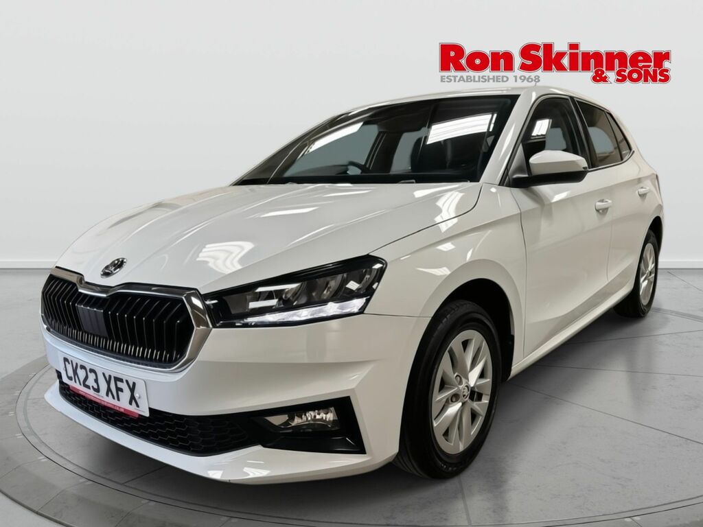 Skoda Fabia 1.0 Tsi Se Comfort Hatchback Eur White #2