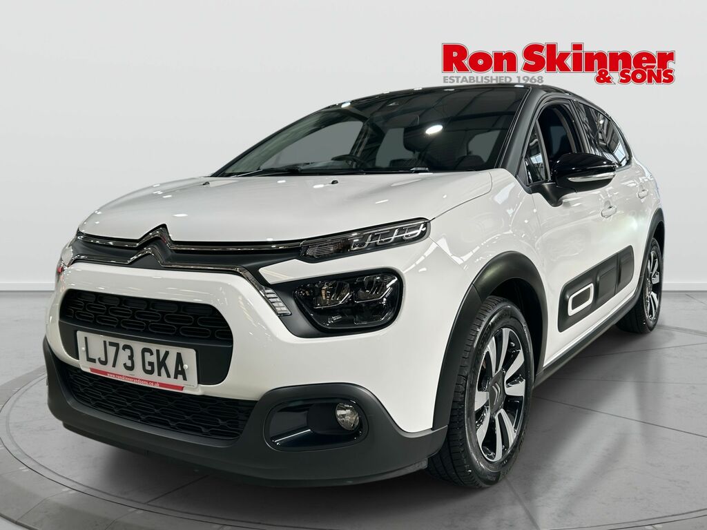 Citroen C3 1.2 Puretech Plus Hatchback Euro LJ73GKA White #2