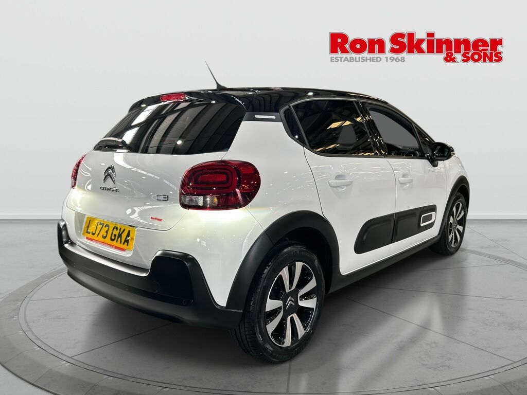 Citroen C3 1.2 Puretech Plus Hatchback Euro LJ73GKA White #4
