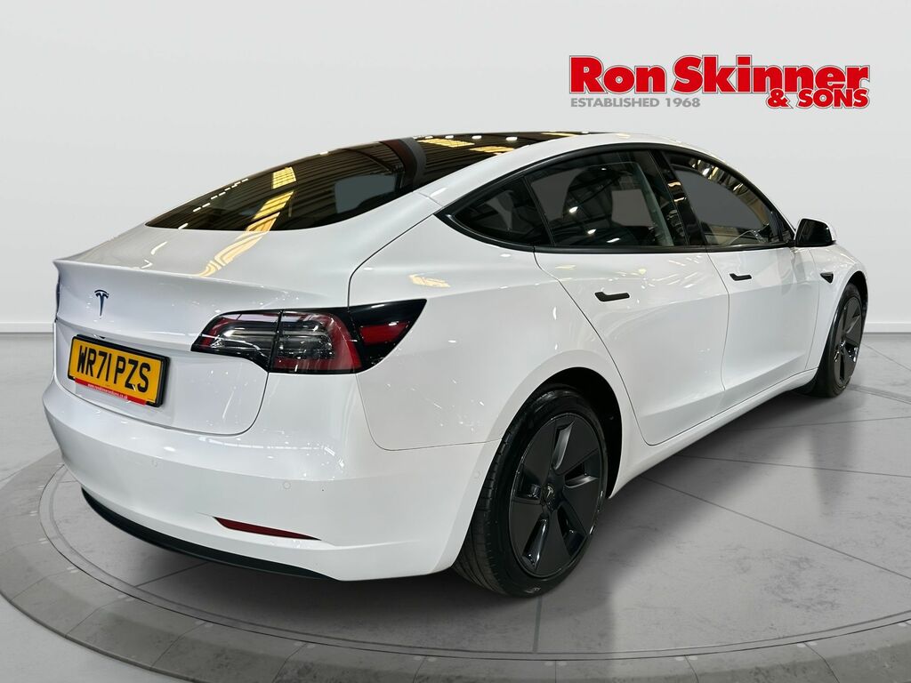 Tesla Model 3 Standard Range Plus Saloon Rwd WR71PZS White #3