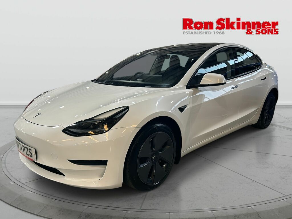 Tesla Model 3 Standard Range Plus Saloon Rwd WR71PZS White #2