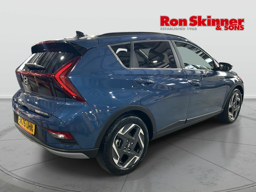 Hyundai Bayon 1.0 T-gdi Premium Suv Euro 6 S BK75UHN Blue #4