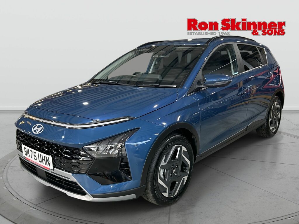 Hyundai Bayon 1.0 T-gdi Premium Suv Euro 6 S BK75UHN Blue #2