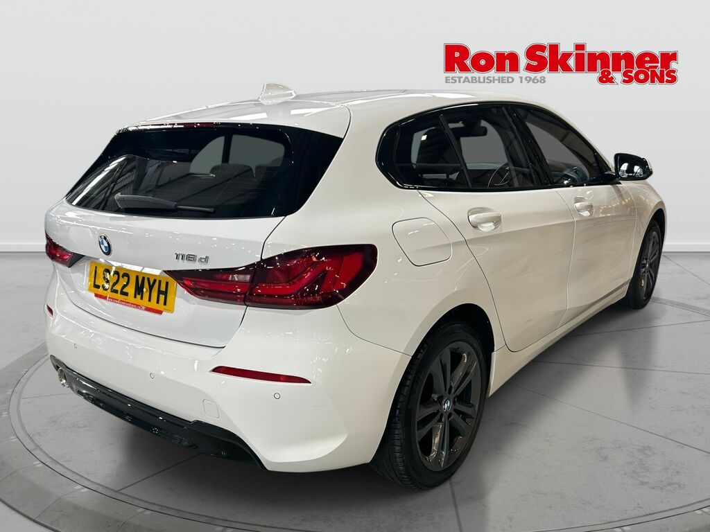 BMW 1 Series 1.5 116D Sport Lcp Hatchback E White #4